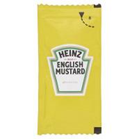 Heinz English Mustard Sachets 250 Pack