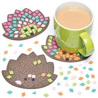 hedgehog mosaic coaster kits pack of 18