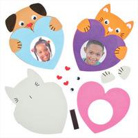 Heart Pets Photo Frame Magnet Kits (Pack of 4)