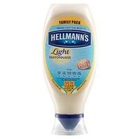 Hellmanns Light Mayonnaise Squeezy Large Size