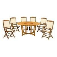 Henley 6 Seater Armchair Dining Set