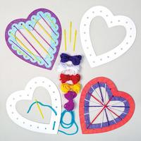 Heart Weaving Kits (Pack of 6)