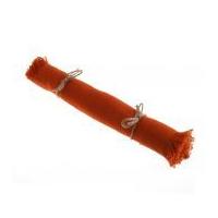 Hessian Fabric Roll 2m Orange