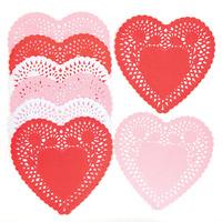 heart shaped doilies per 3 packs