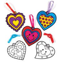 Heart Suncatcher Decorations (Pack of 8)