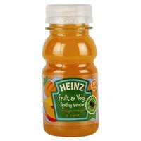 Heinz 6 Month Fruit & Veg Spring Water Mango Carrot & Orange Juice