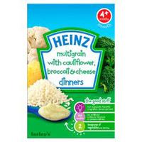 heinz 4 month savoury cauliflower broccoli cheese packet