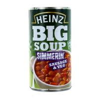Heinz Big Soup Sausage and Vegetable