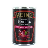 Heinz Soup Cream Of Tomato With Fiery Mexican Spices