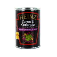 heinz soup carrot coriander with moroccan spices