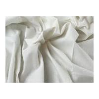Hearts Print Cotton Poplin Dress Fabric White