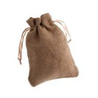 Heart Print Natural Linen Bags Natural