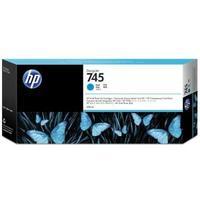 Hewlett Packard HP 745 300ml DesignJet Cyan Ink Cartridge F9K03A