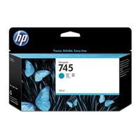 Hewlett Packard HP 745 130ml DesignJet Cyan Ink Cartridge F9J97A