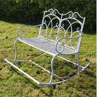 Heritage Two Seater Garden Rocking Bench