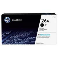 hewlett packard hp 26a yield 3 100 pages black original toner