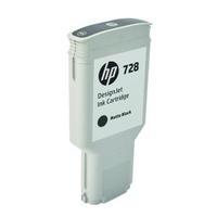 Hewlett Packard HP 728 DesignJet Matte Black Ink Cartridge 300ml