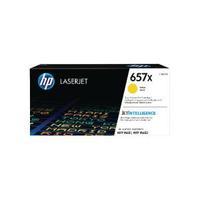 Hewlett Packard HP 657X High Yield Yellow Original LaserJet Toner