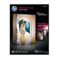 Hewlett Packard HP Premium Plus 13 x 18cm Glossy Snapshot Photo Paper