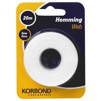 Hemming Tape 20m - White 238277