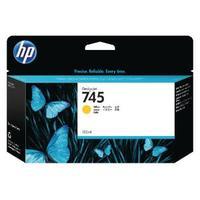 hewlett packard hp 745 designjet ink yellow cartridge f9j96a