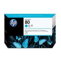 Hewlett Packard HP 80 Ink System Cyan 350ml for DesignJet 1050 Series