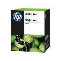 hewlett packard hp 301xl high yield 480 pages black original ink