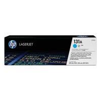 hewlett packard hp 131a yield 1800 pages cyan toner cartridge for