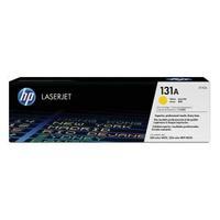 hewlett packard hp 131a yield 1800 pages yellow toner cartridge for