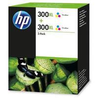 hewlett packard hp 300xl yield 440 pages high yield tri color original