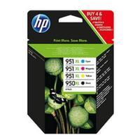 Hewlett Packard HP 950XL Black Ink Cartridge 951XL Cyan, Magenta, 