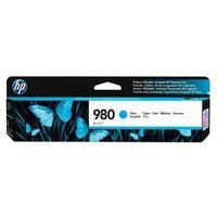 Hewlett Packard HP 980 Yield 6600 Pages Cyan Ink Cartridge for
