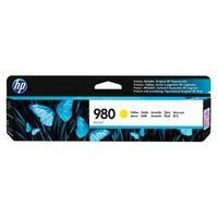 hewlett packard hp 980 yield 6600 pages yellow ink cartridge for