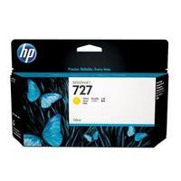 Hewlett Packard HP 727 130ml Yellow Ink Cartridge for Designjet