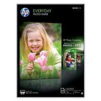 Hewlett Packard HP Everyday A4 Glossy Photo Paper 100 Sheets 200gsm