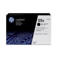 hewlett packard hp bundle 05x black smart print cartridge yield 13 000