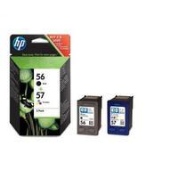 Hewlett Packard HP 56 57 Inkjet Cartridge Page Life 520 Black450