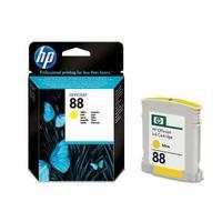 hewlett packard hp 88 yield 860 pages 9ml yellow vivera ink cartridge