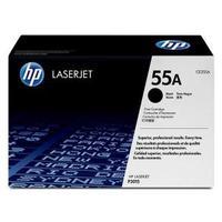 hewlett packard hp smart 55a yield 6 000 pages black print cartridge