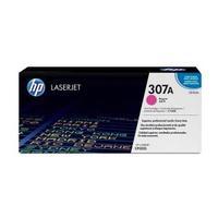 Hewlett Packard HP 307A Magenta Toner Cartridge Yield 7, 300 Pages for