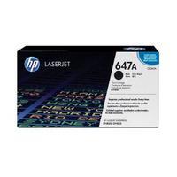 Hewlett Packard HP 647A Black Toner Cartridge Yield 8, 500 Pages for