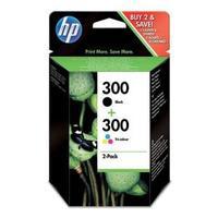 Hewlett Packard HP 300 Black and 300 Tri-Colour Inkjet Cartridge Yield