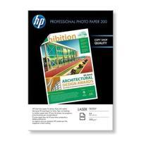 Hewlett Packard HP Professional A4 Glossy Laser Photo Paper 100 Sheets