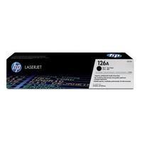 hewlett packard hp 126a black colorsphere print cartridge yield 1200