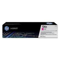 hewlett packard hp 126a magenta colorsphere print cartridge yield 1000