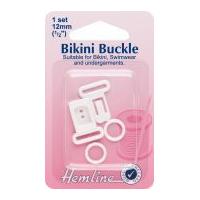 hemline bikini buckle fastener