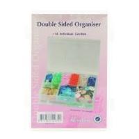 Hemline Craft Storage Beads & Buttons Organiser Box