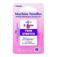 Hemline Twin Stretch Universal Sewing Machine Needles