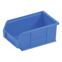 Heavy Duty Polypropylene Small Parts Container W165xD100xH75mm Blue 1