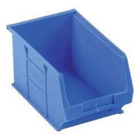 Heavy Duty Polypropylene Small Parts Container W240xD150xH132mm Blue 1